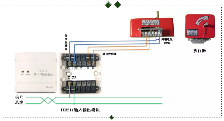 風(fēng)閥模塊接線(xiàn)